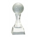 Crystal Golf Ball on Base